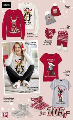 akční leták Kik textil 14.11.2018-30.11.2018