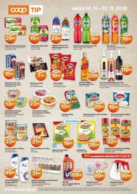 akční leták COOP 14.11.2018-27.11.2018