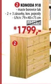 Prádelník 918 lakovaný