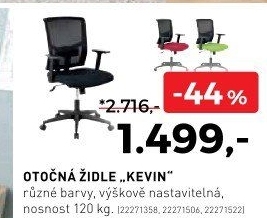 Otočná židle Kevin