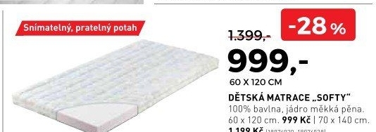 Dětská matrace Softy