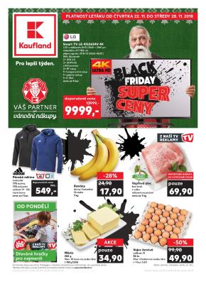 akční leták Kaufland 22.11.2018-28.11.2018