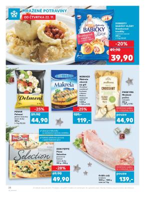 akční leták Kaufland 22.11.2018-28.11.2018