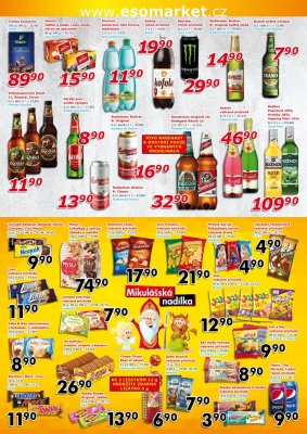 akční leták ESO MARKET 21.11.2018-2.12.2018