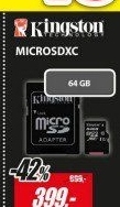 MicroSDHC 64GB UHS-I SDCSKINGSTON