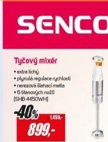 SHB 4450WH ruční tyčový mixérSENCOR