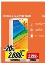 Redmi 5 2GB/16GB Global Ve. Gold XIAOMI