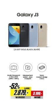 SM J330 Galaxy J3 2017 Duos Sil. SAMSUNG