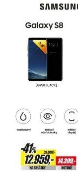 SM G950 Galaxy S8 Midnight Black SAMSUNG