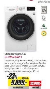 FW 62J6WY1 PRAČKA SLIM 45CMLG