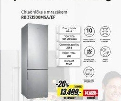 RB 37J500MSA/EF CHLADNIČKA KOMBI SAMSUNG