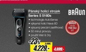 Series 5 5160s HOLICÍ STROJEK BRAUN