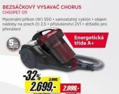CH50PET 011 BEZSÁČKOVÝ VYSAVAČHOOVER