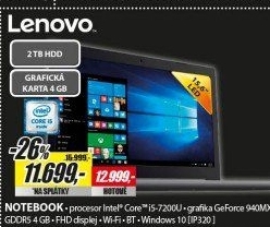 IP320 15,6 FHD i5 6GB 2T 4GB W10 LENOVO