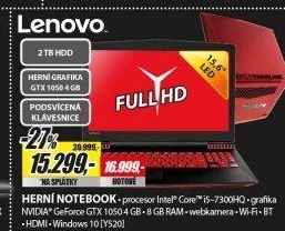 Y520 15,6 FHD i5 8G 2T 4G W10 RD LENOVO