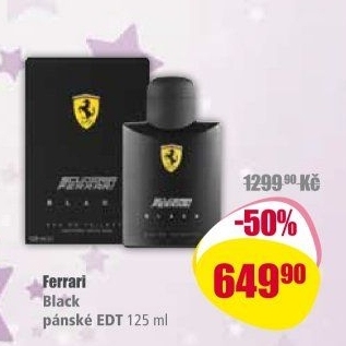 Toaletní voda pánská Black Ferrari