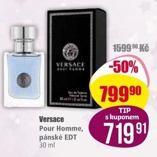Toaletní voda pánská Pour Homme Versace