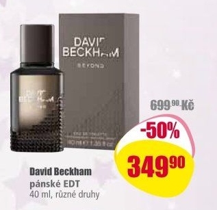 Toaletní voda pánská David Beckham