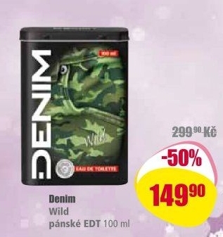 Toaletní voda pánská Wild Denim