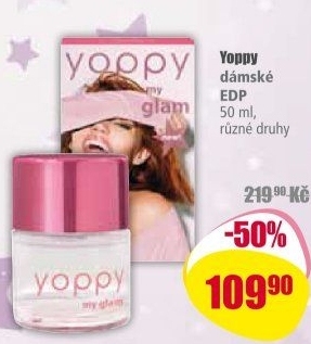Parfémovaná voda Yoppy