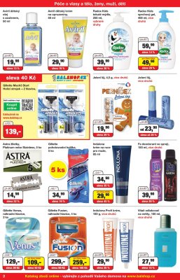 akční leták Barvy a laky drogerie 20.11.2018-4.12.2018