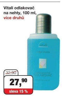 Odlakovač na nehty Vitali