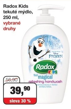 Tekuté mýdlo dětské Radox