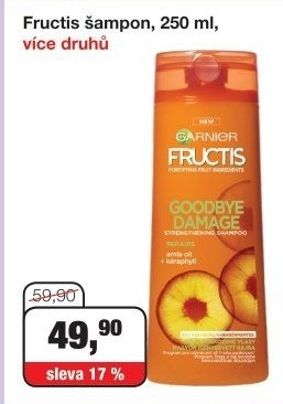 Šampon Fructis Garnier