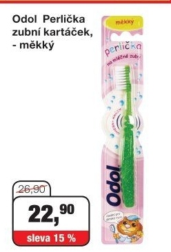 Kartáček na zuby dětský Perlička Odol