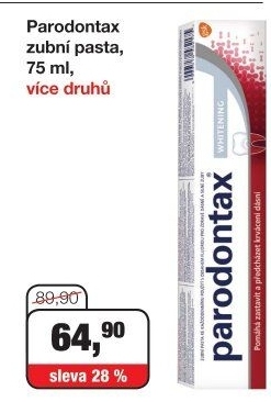Pasty na zuby Parodontax