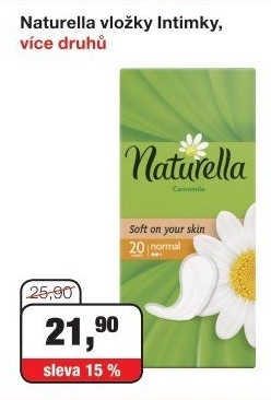 Vložky dámské slipové Naturella