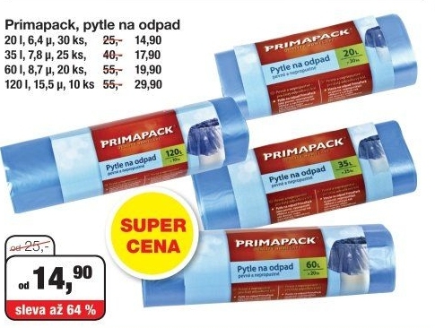 Pytle na odpadky Primapack
