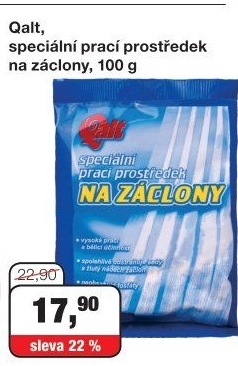 Prací prostředek na záclony Qalt