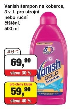 Čistič koberců Vanish