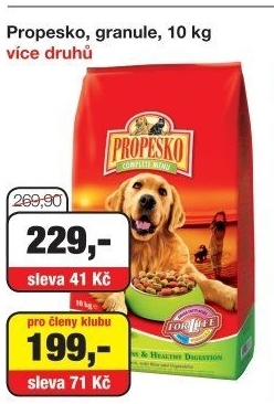 Granule pro psy Propesko