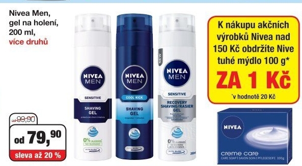 Gel na holení pánský Men Nivea