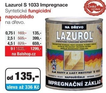 LAZUROL IMPREGNACE