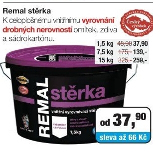 REMAL STĚRKA