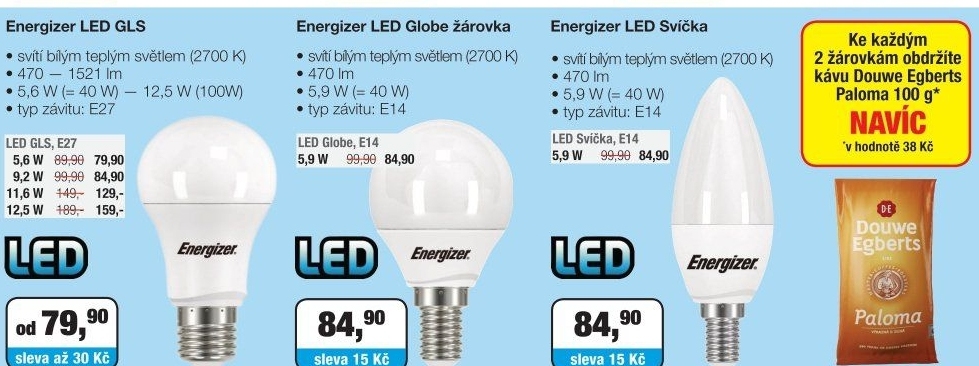 ENERGIZER ŽÁROVKY