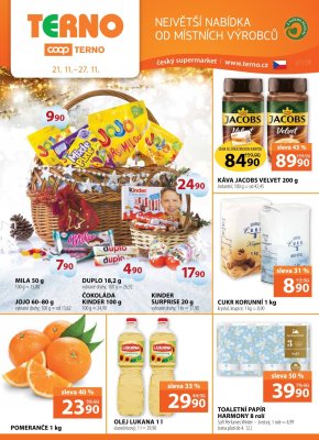 akční leták COOP 21.11.2018-27.11.2018