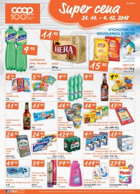 akční leták COOP 21.11.2018-27.11.2018
