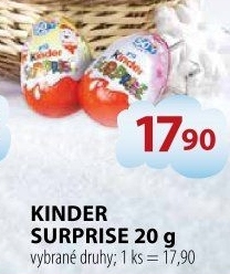 Čokoládové vajíčko s překvapením Kinder Surprise