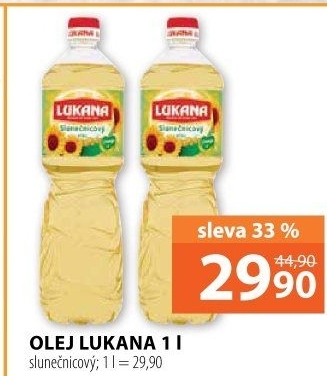 Slunečnicový olej Lukana