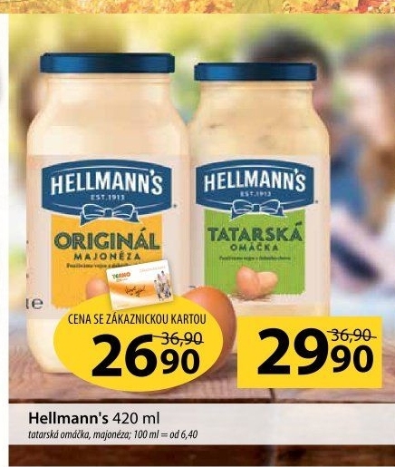 Tatarská omáčka Hellmann'