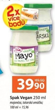 Majonéza Vegan Mayo Spak