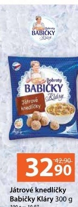 Knedlíčky játrové mražené Dobroty Babičky Kláry