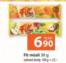 Müsli tyčinka Fit