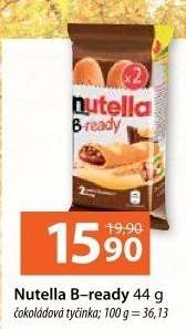 Tyčinka Nutella B-ready