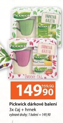 Čaje Pickwick - dárková sada