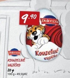 Čokoládové vajíčkos překvapením Dolcezza